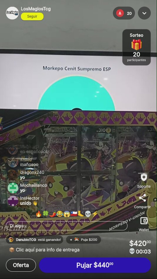 Morpeko V-UNION Cenit Supremo