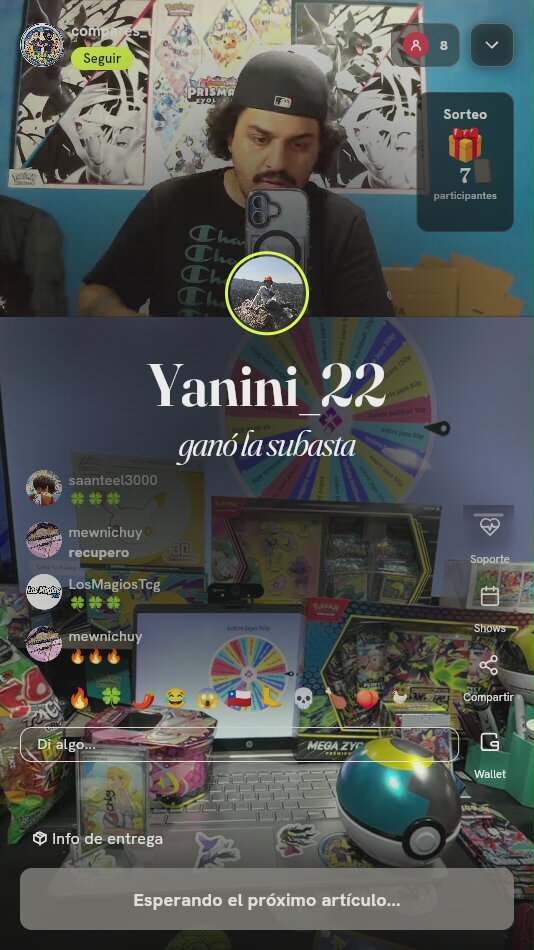 Giro de Ruleta Pokémon