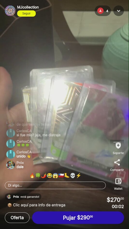 Lote de Cromos Deportivos Firmados