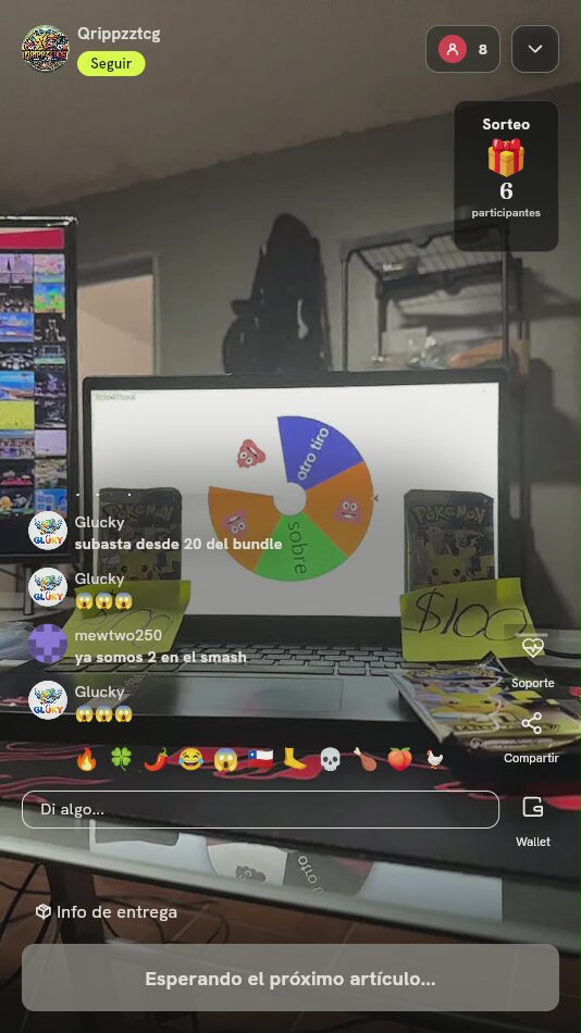 Sobres de Cartas Pokémon TCG