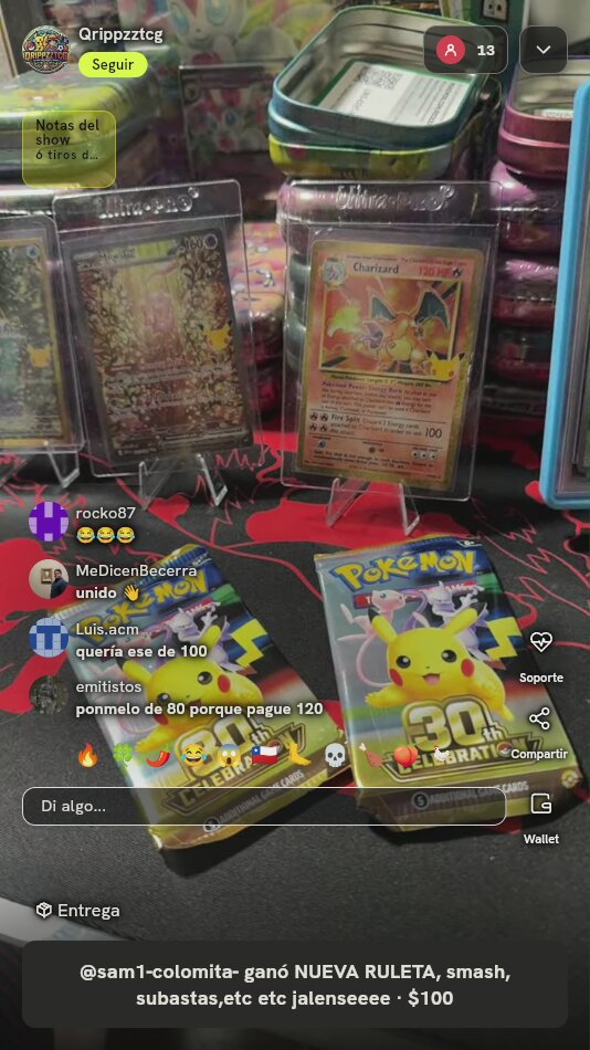 Sobres Pokémon TCG 30th Celebration