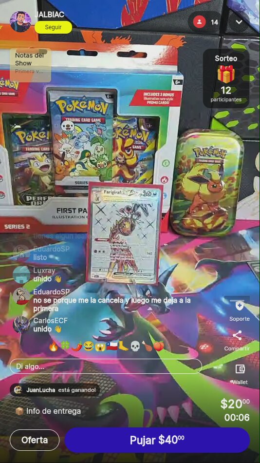 Artículo vendido