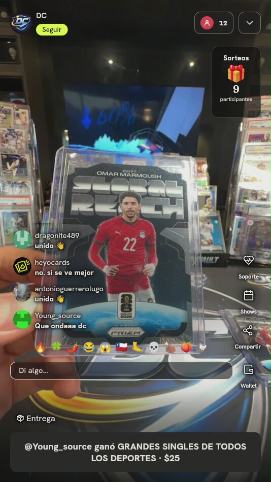 Omar Marmoush Global Reach Panini Prizm FIFA World Cup 2026