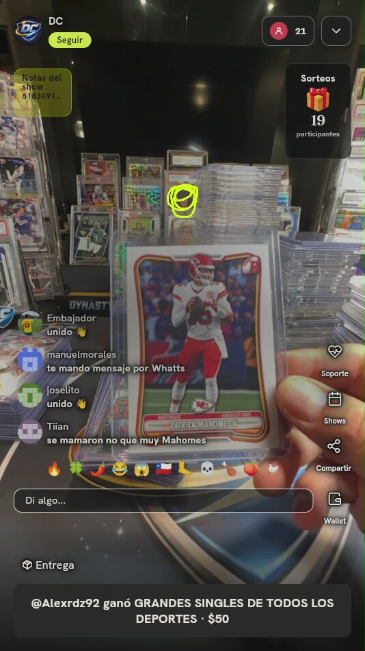 Carta Patrick Mahomes II Bowman