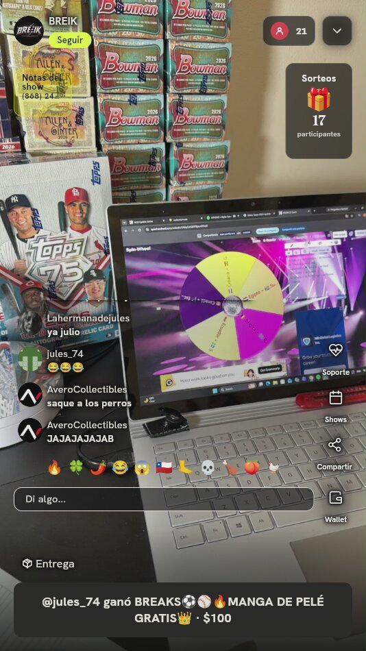 Lote Cajas Béisbol 2026 Topps