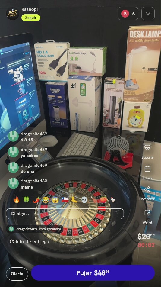 Tiro en Ruleta de Premios