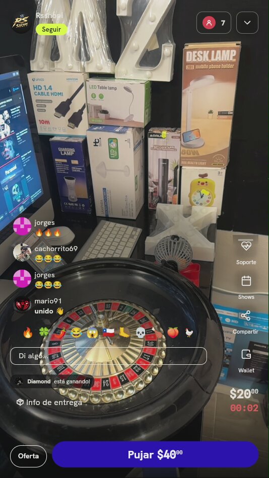 Giro en Ruleta de Premios