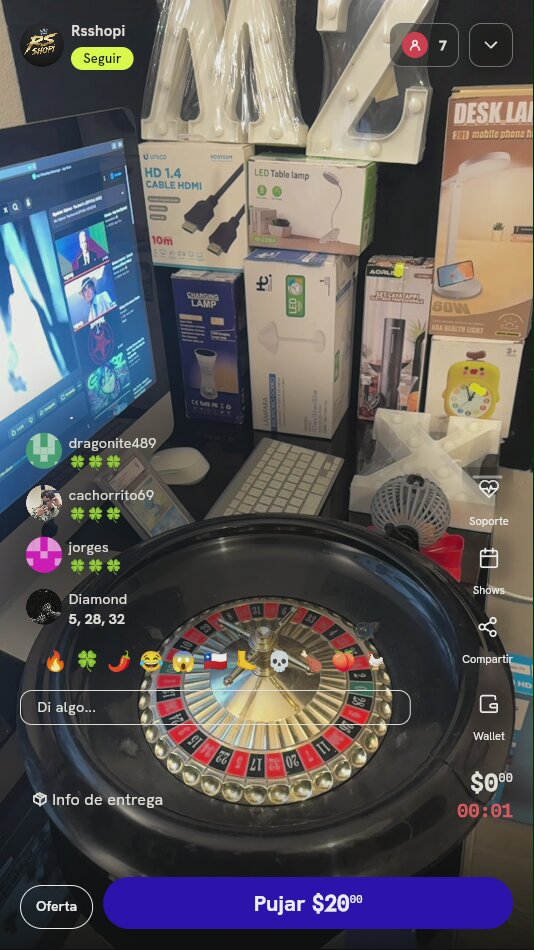 Tiro en ruleta de la suerte