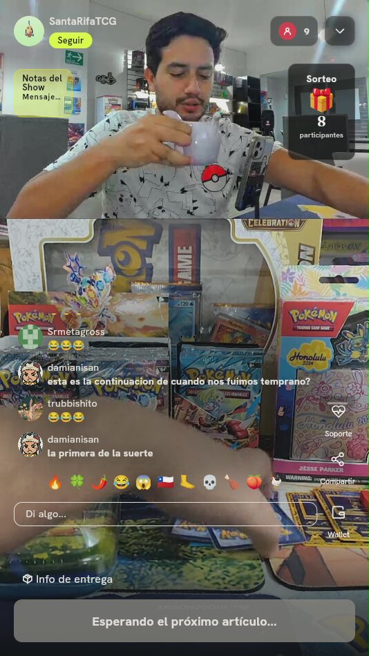 Sobres y Productos Pokémon TCG