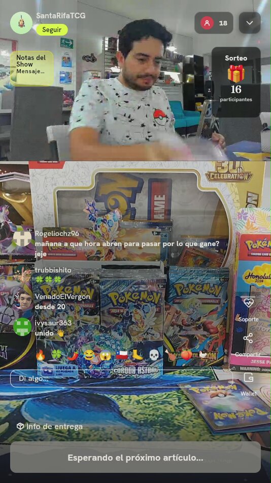 Productos Sellados Pokémon Corona Astral