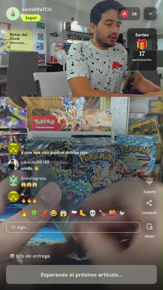 Carta Pokémon Enfundada