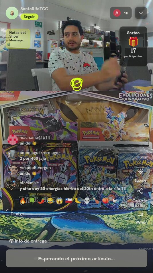 Cajas de Sobres Pokémon TCG