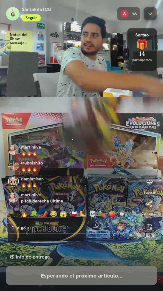 Sobres de Cartas Pokémon TCG