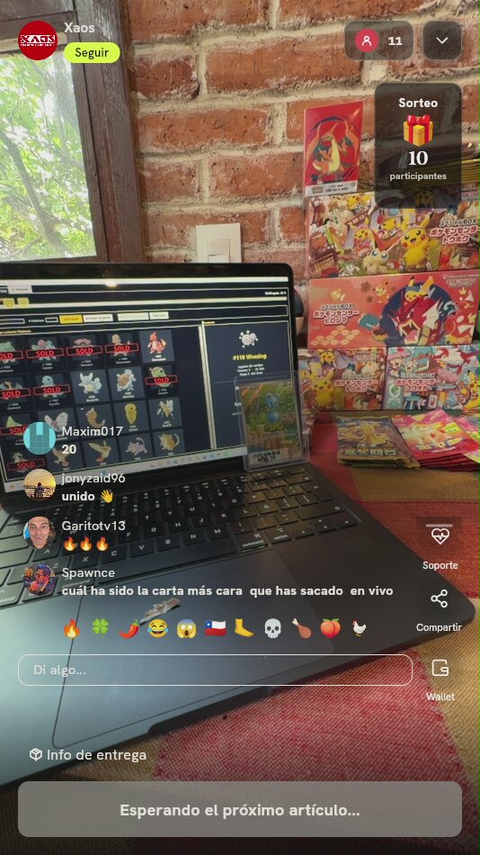 Carta Pokémon Holográfica