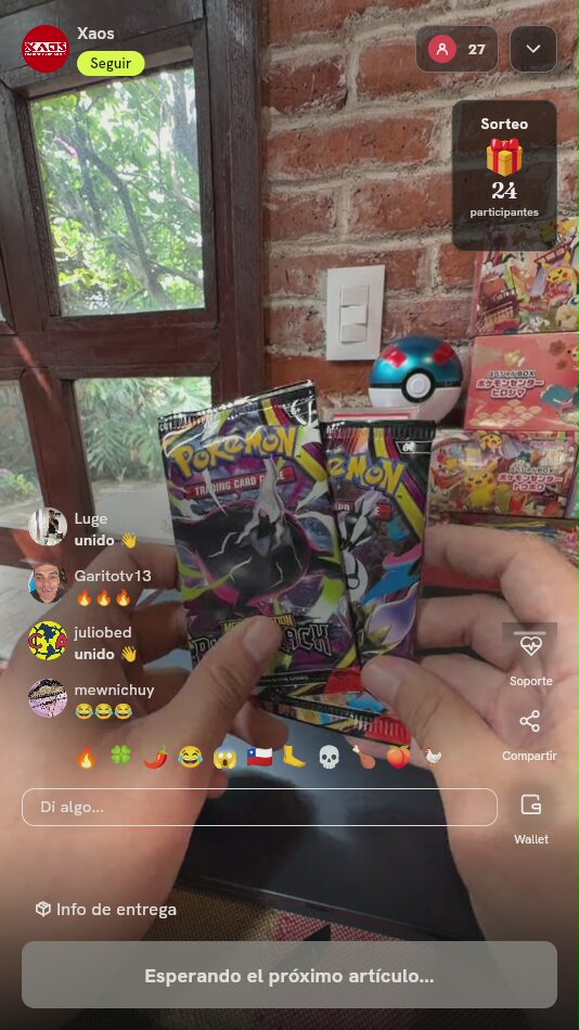 Sobres Pokémon Mega Evolution Pitch Black