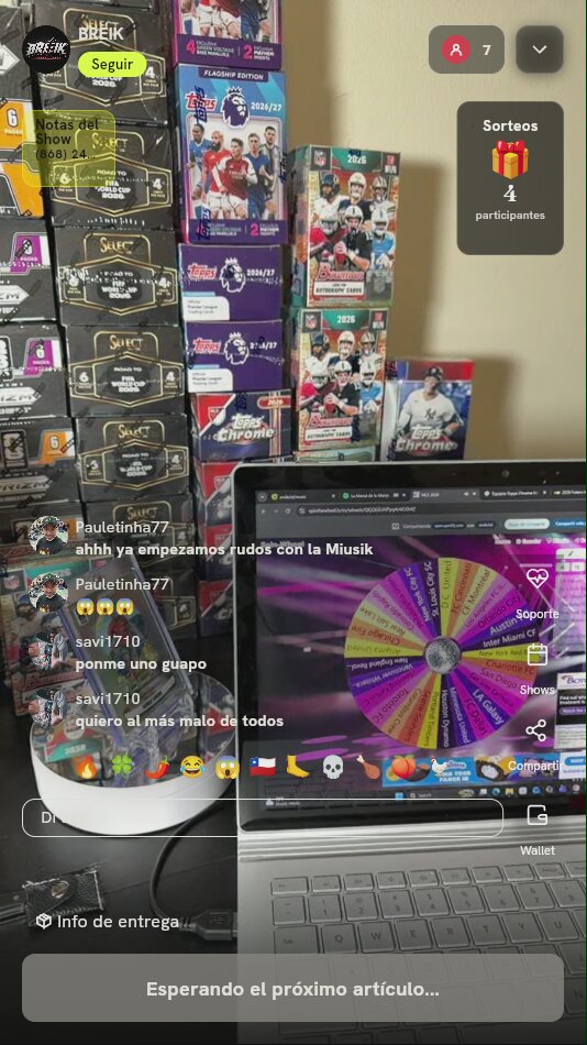 Lugar en Ruleta Equipos MLS