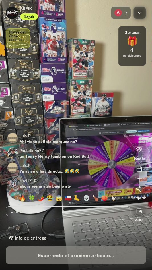 Spin de Ruleta MLS Break