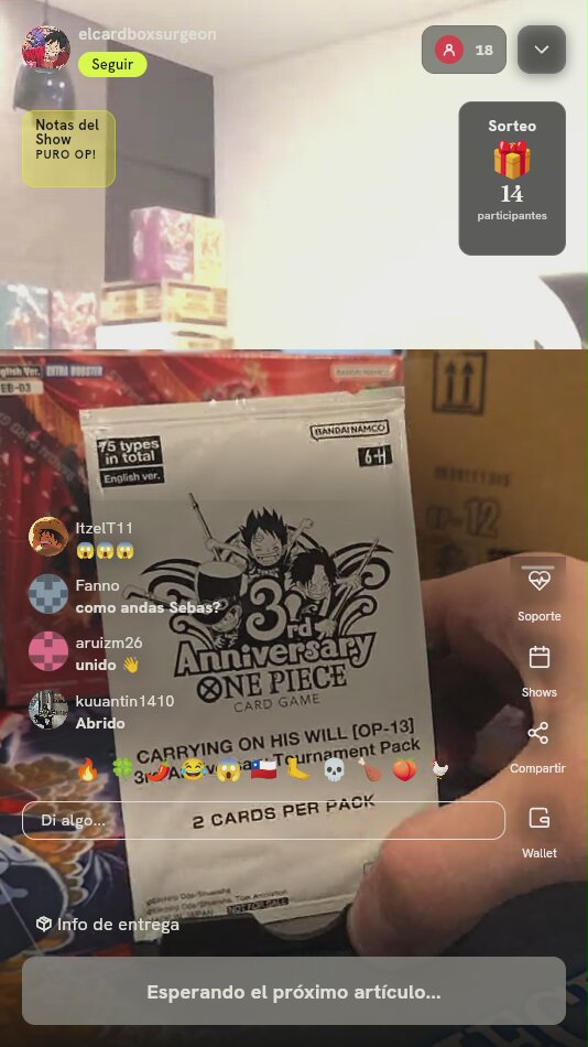 One Piece 3rd Anniversary Tournament Pack