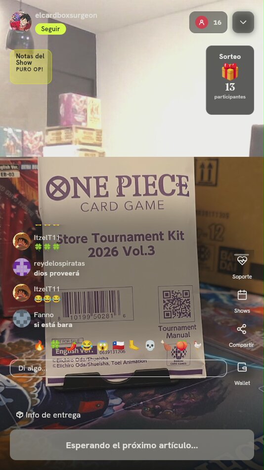 One Piece Store Tournament Kit 2026 Vol. 3