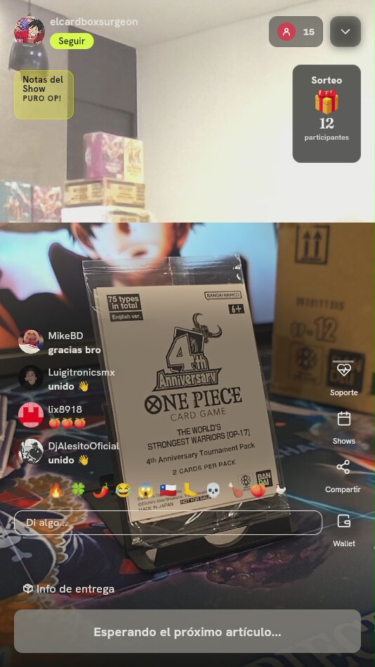 One Piece 4th Anniversary Tournament Pack