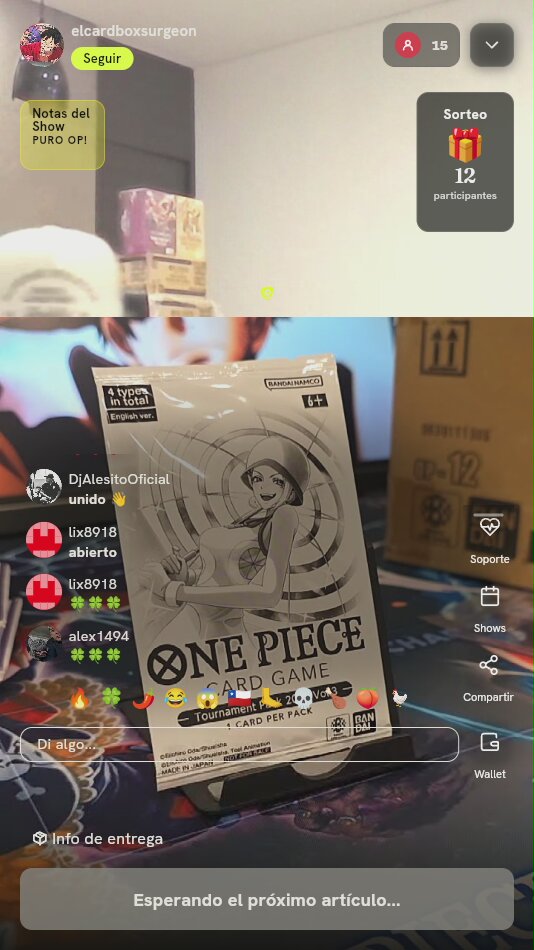 One Piece TCG Tournament Pack 2024 Vol. 3