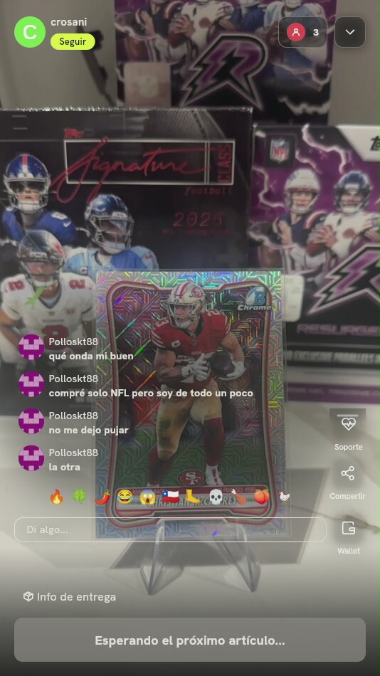 Carta Christian McCaffrey Bowman Chrome