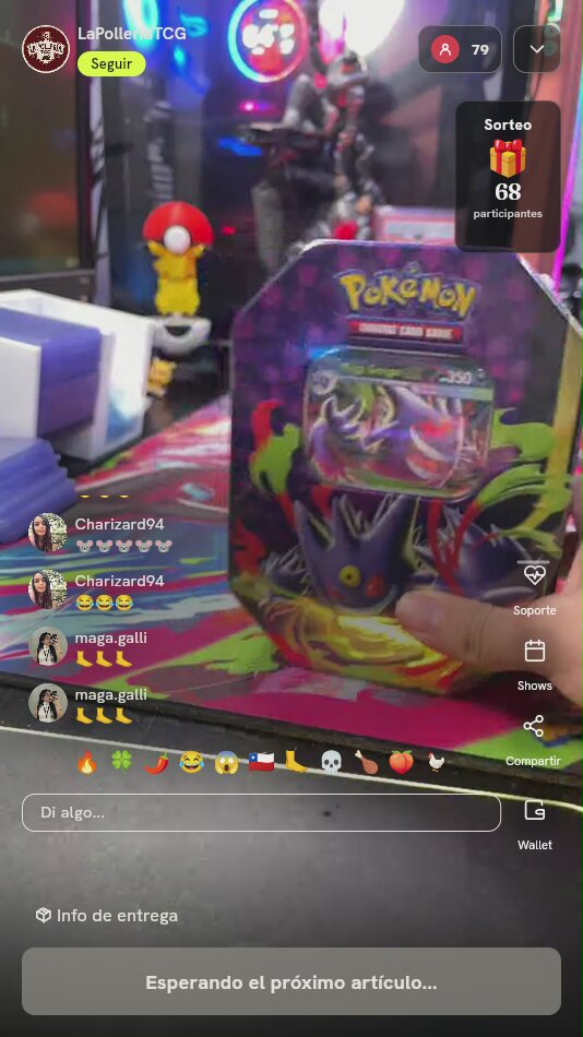 Lata Pokémon Mega Gengar EX