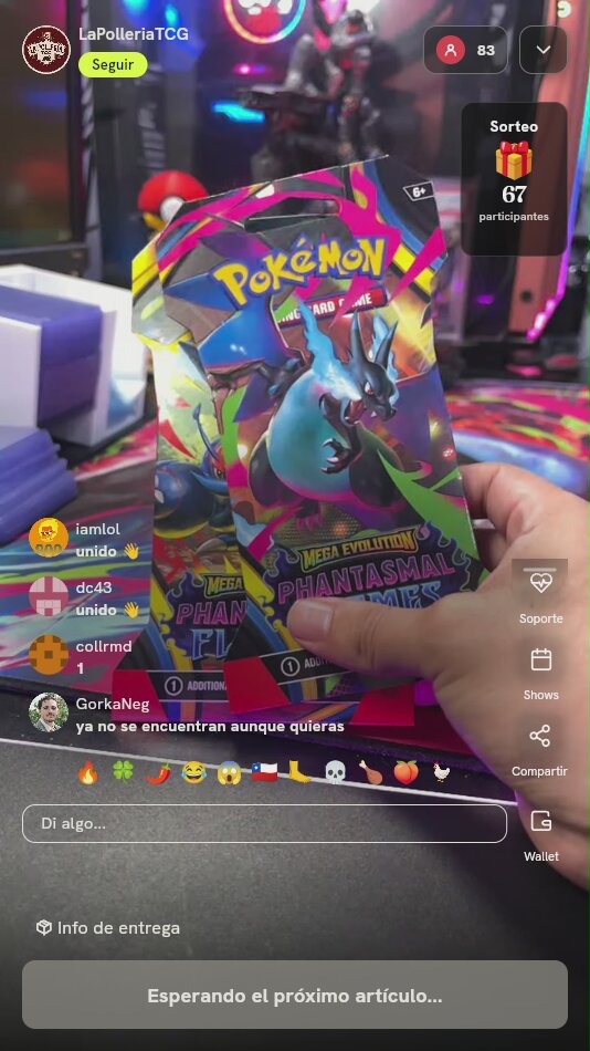 Sobres Pokémon TCG Phantom Forces