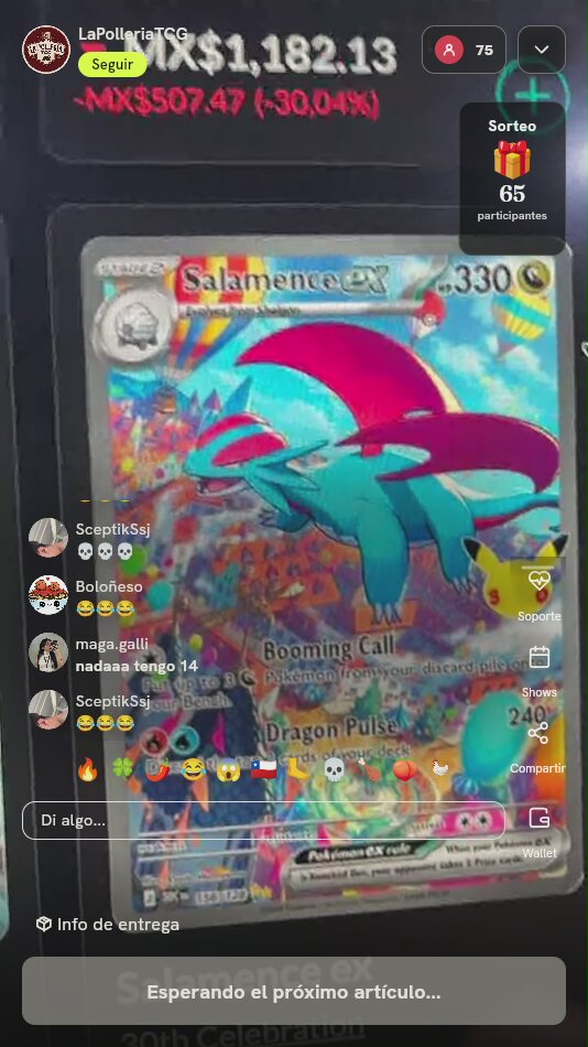 Salamence ex 30th Celebration 156/128