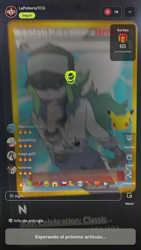Carta Pokémon N Celebrations Classic Collection
