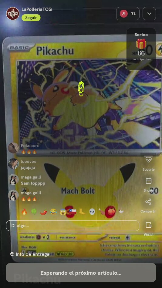 Carta Pokémon Pikachu 25th Anniversary