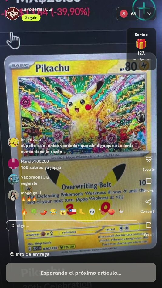 Pikachu 30th Celebration 040/128