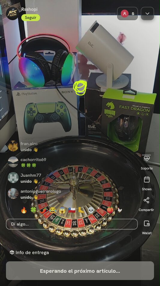 Ruleta de Casino con Electrónicos