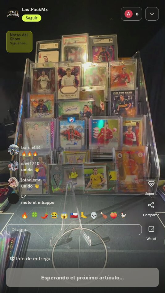 Lote de Cartas de Fútbol