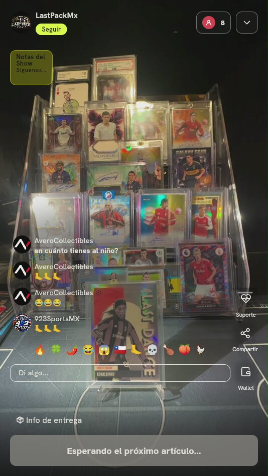 Ronaldinho Topps Chrome Last Dance