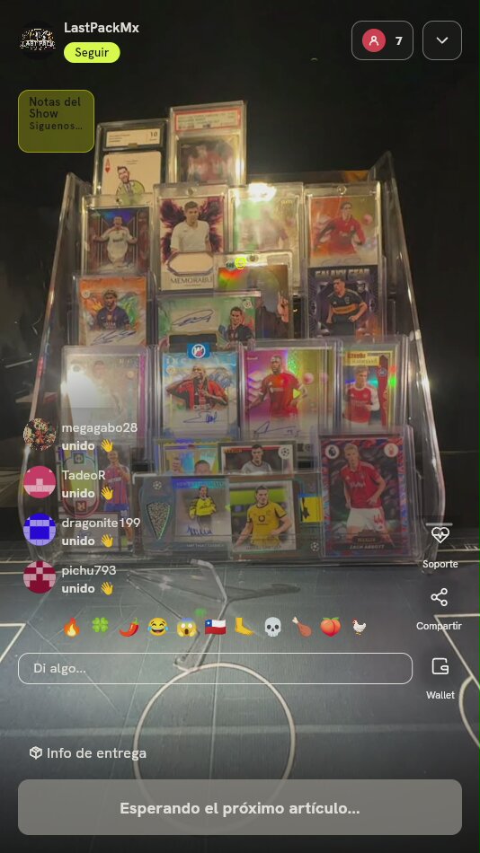 Lote de Cartas de Fútbol