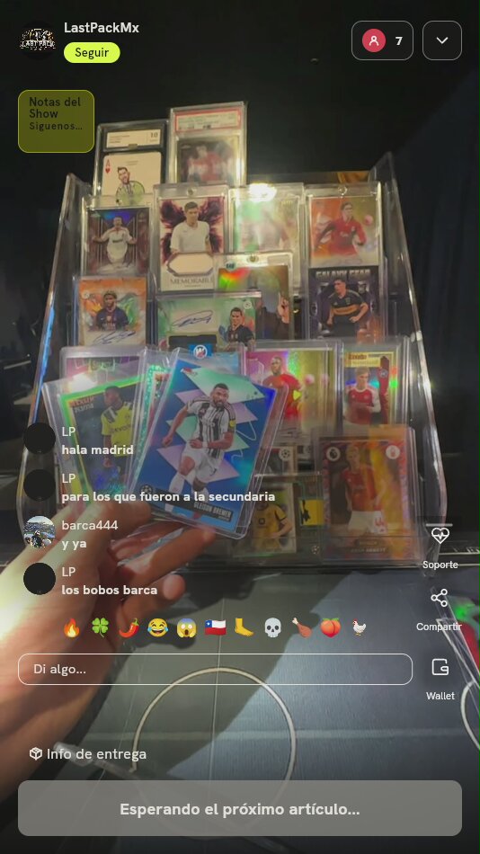 Lote de Cartas de Fútbol