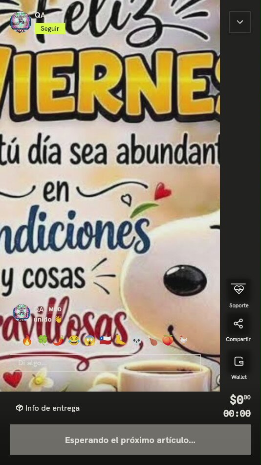 Artículo vendido