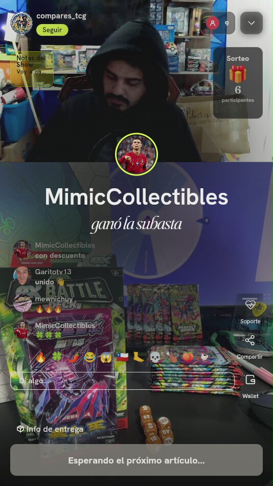 Lote de Sobres Pokémon TCG