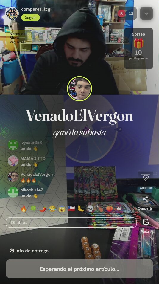 Lote Sobres Pokémon Perfect Order