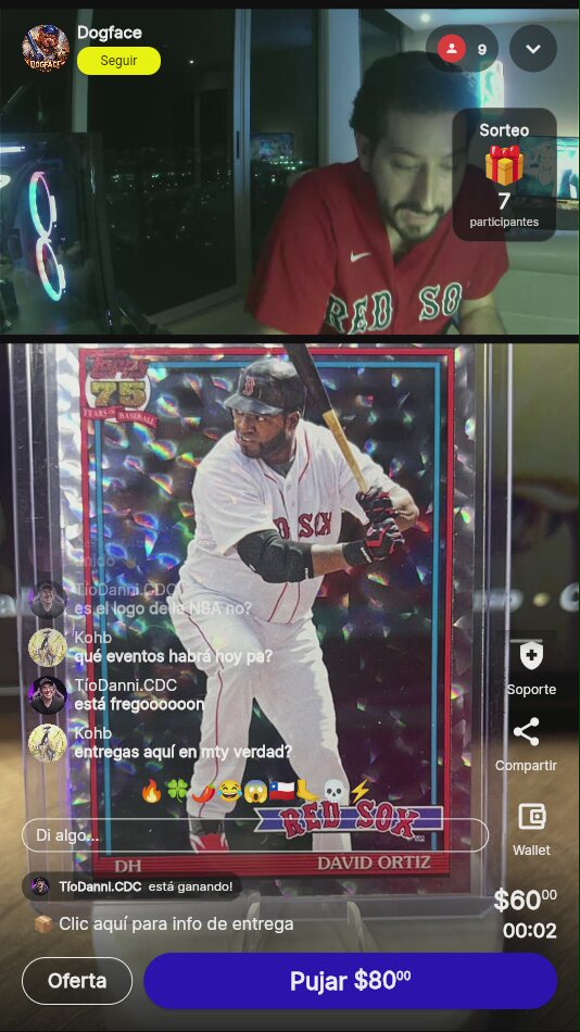 David Ortiz Topps 75 Años