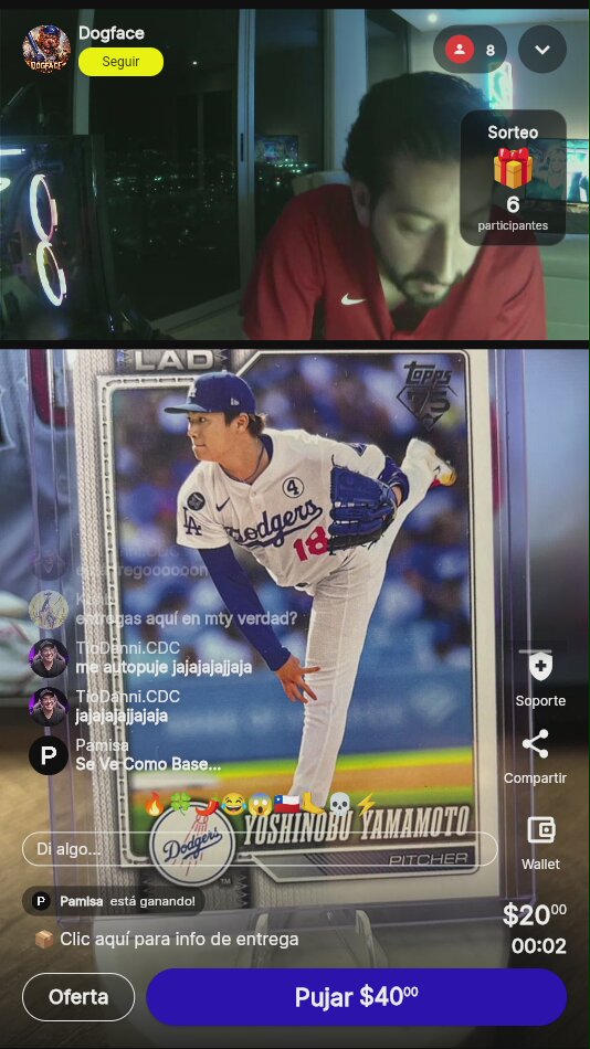 Yoshinobu Yamamoto Topps 75 Años