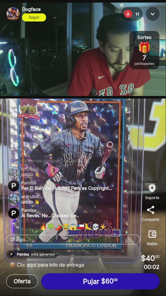 Francisco Lindor Cracked Ice Card