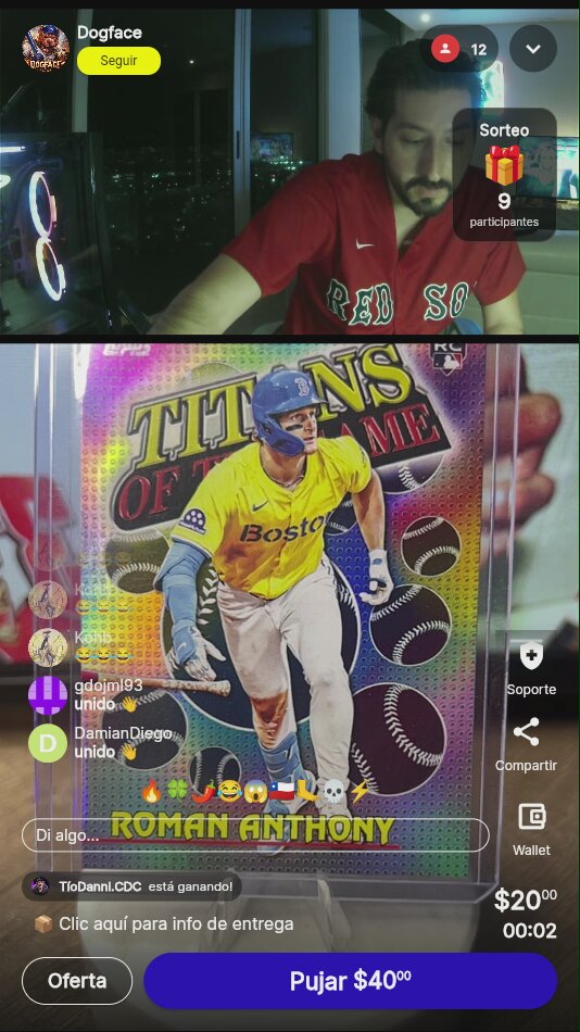 Roman Anthony Topps Titans #TOG-9