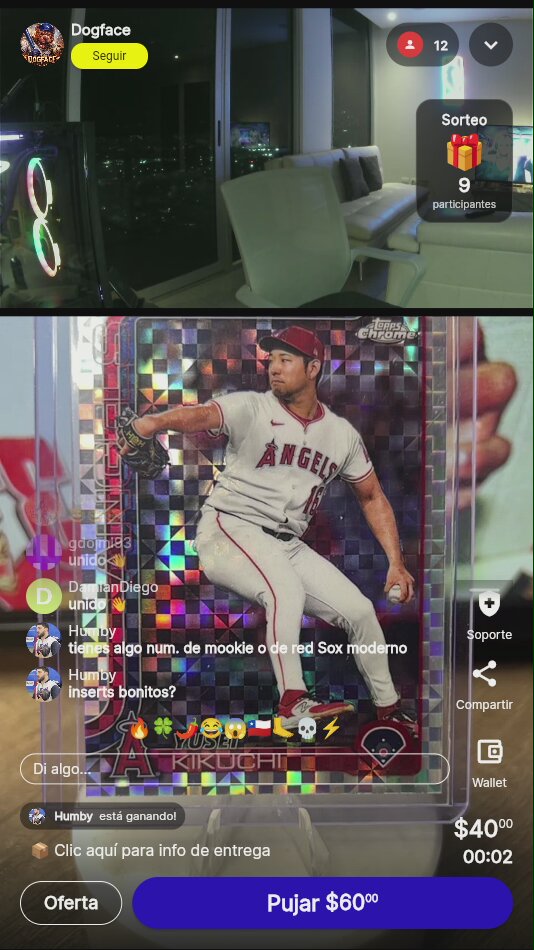 Shohei Ohtani Topps Chrome