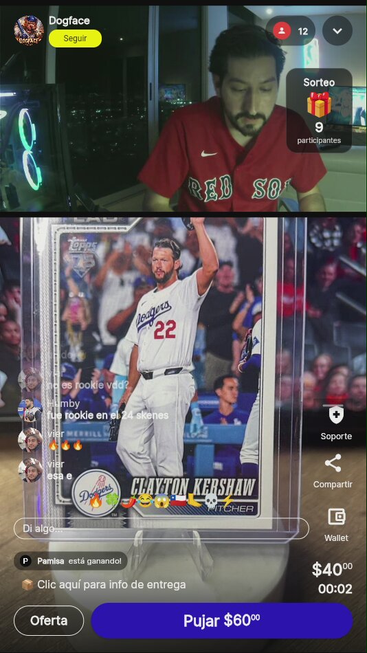 Clayton Kershaw Topps Base Card