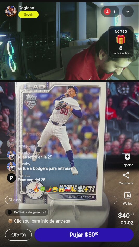 Mookie Betts Topps 75 Años 2026