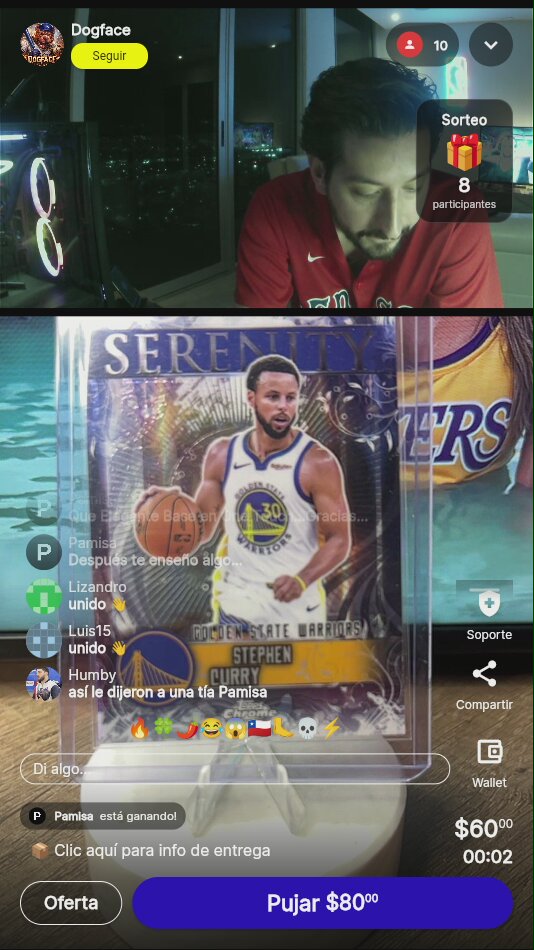 Stephen Curry Serenity Topps Chrome