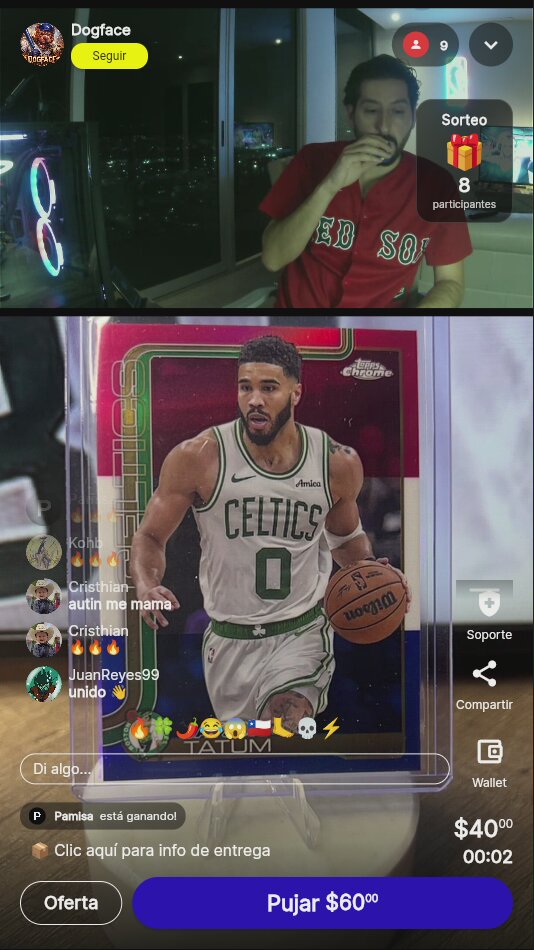 Jayson Tatum Topps Chrome Baloncesto