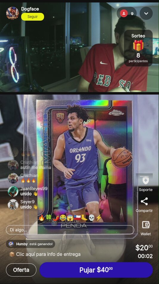 Noah RC Refractor Topps Chrome